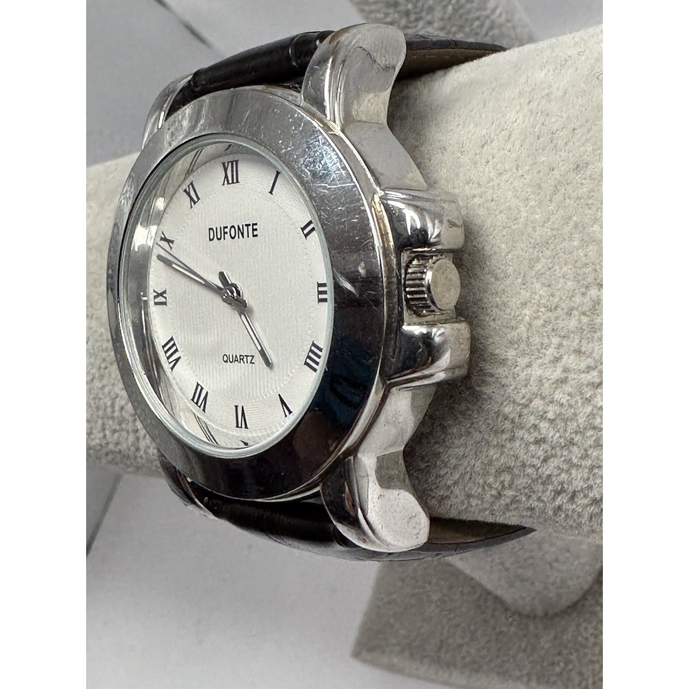 Dufonte 827022BK Mens Watch New Battery 41MM 8" H2 - Picture 2 of 12